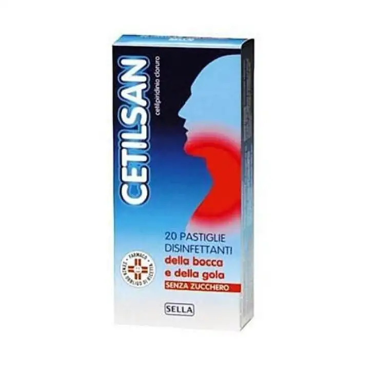 Cetilsan 20 Pastiglie Senza Zucchero - Cetilsan