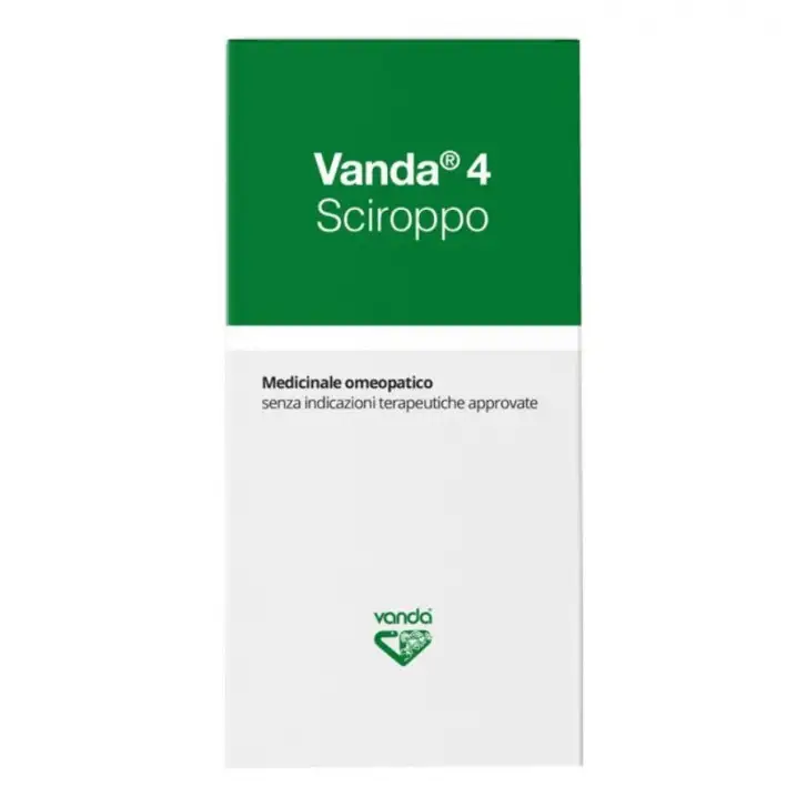 Vanda 4 Sciroppo Omeopatico per Tosse 200ml - Vanda Omeopatici
