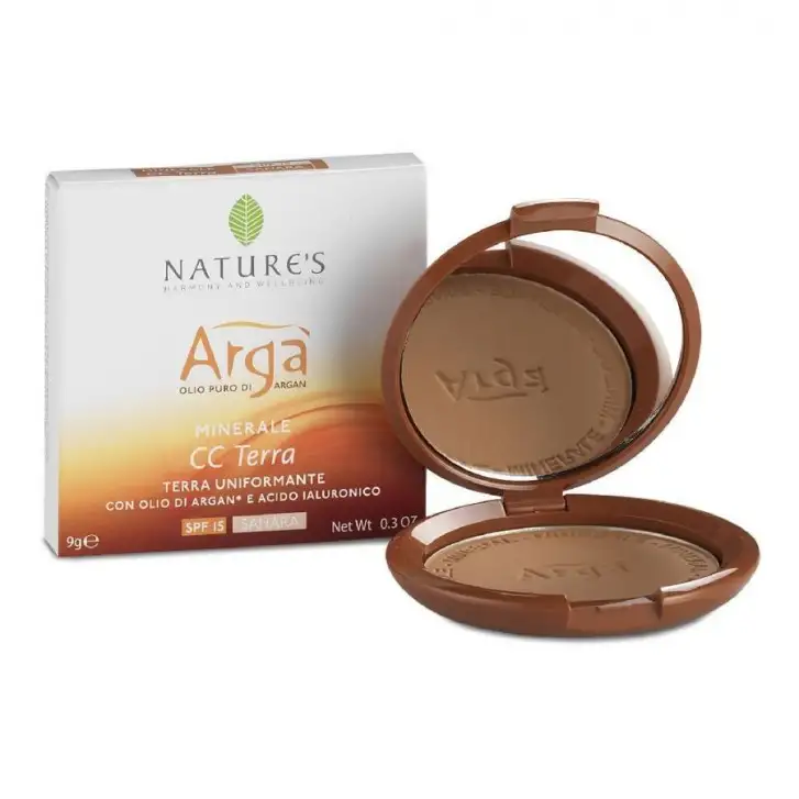 Terra Uniformante Minerale CC Sahara SPF15 9g - Nature's