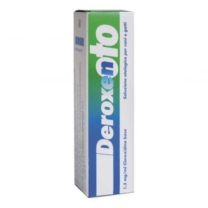 Deroxen Oto Soluzione Auricolare Antisettica per Cani e Gatti 100ml - Deroxen
