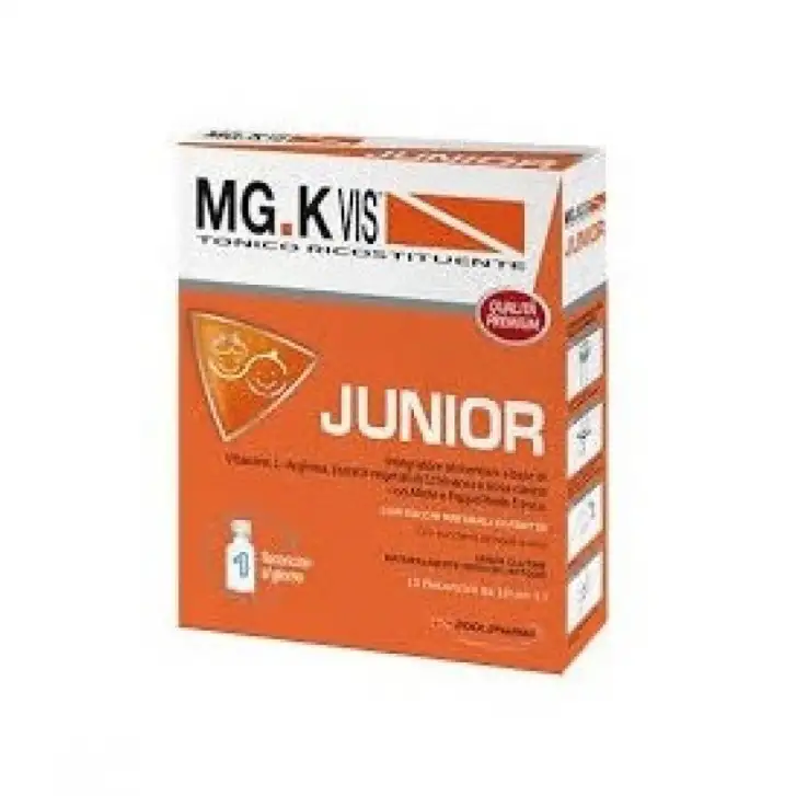 MGK Vis Tonico Ricostituente Junior 10 Flaconcini da 10ml - Pool Pharma