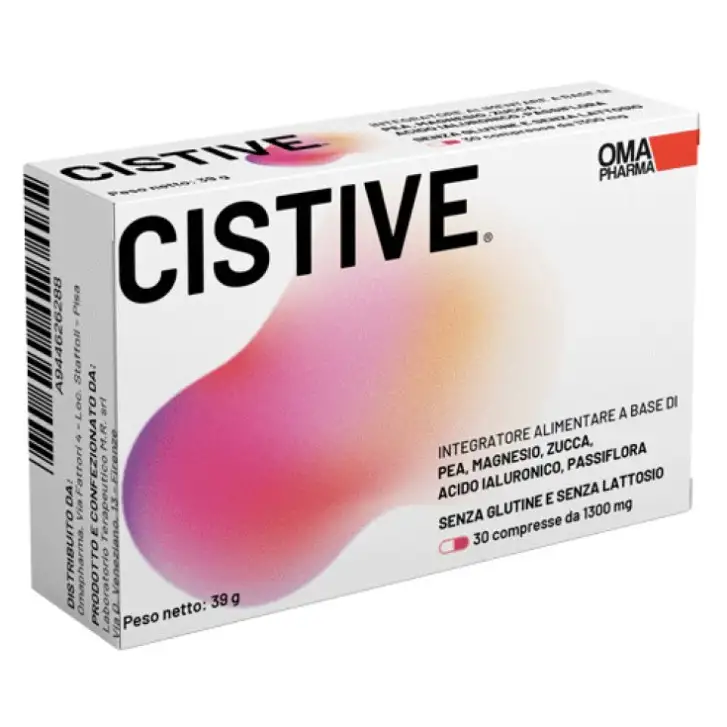 Cistive Integratore per Vie Urinarie 30 Compresse - OMAPHARMA