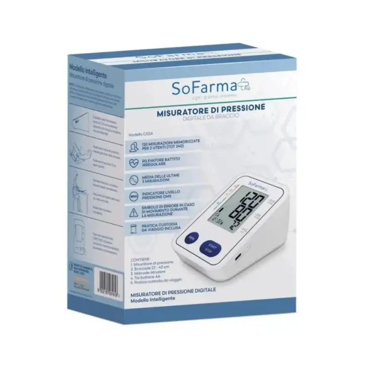 Sfigmo Misuratore di Pressione Digitale da Braccio - Sofarmapiù