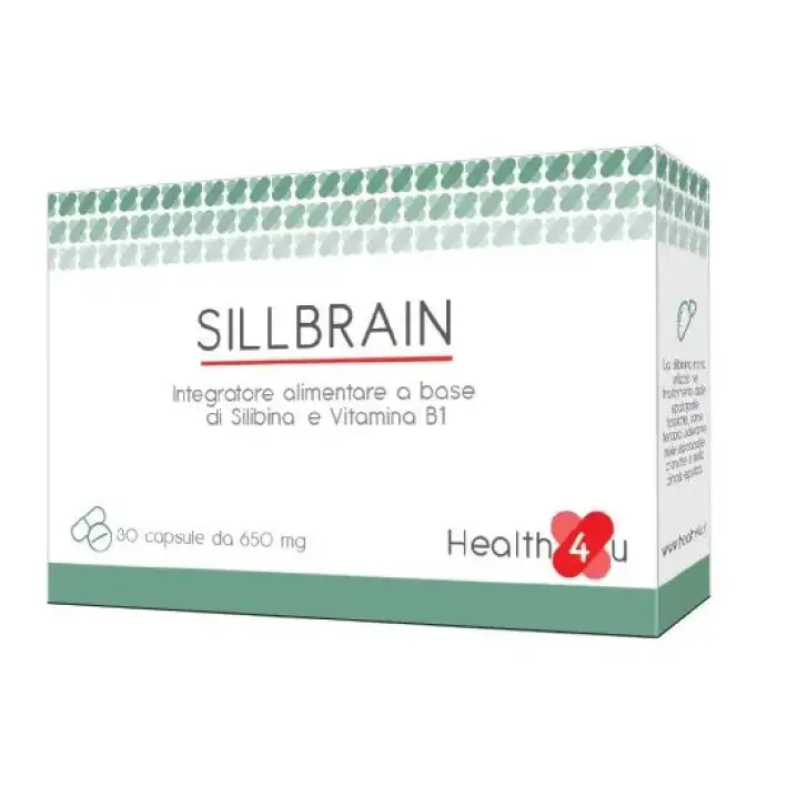 Sillbrain 30 Capsule Integratore per la Salute Mentale - Health4U srl