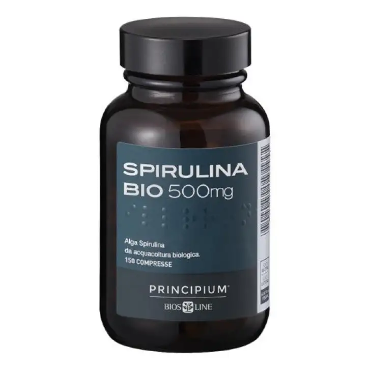 Spirulina Bio Principium Integratore Stanchezza 150 Compresse - Principium