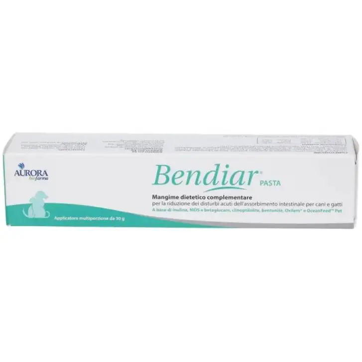 Bendiar Pasta Mangime Complementare per Cani e Gatti Disturbi Intestinali 30g - Aurora Biofarma