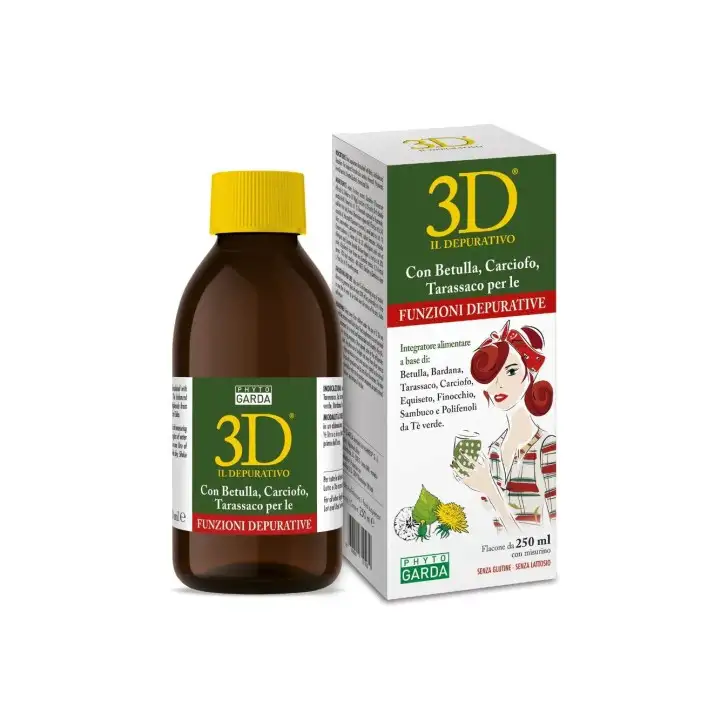 3D Il Depurativo Integratore Funzioni Depurative 250ml - Named