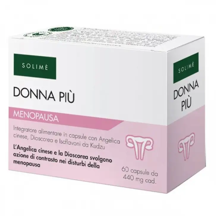 Donna Più Integratore Alimentare Menopausa 60 Capsule - Solimè