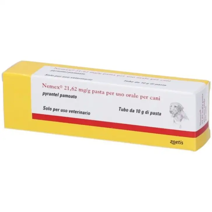 Nemex Cani Pasta Orale Ascaridi e Ancilostomi Tubo da 10g - Zoetis Italia