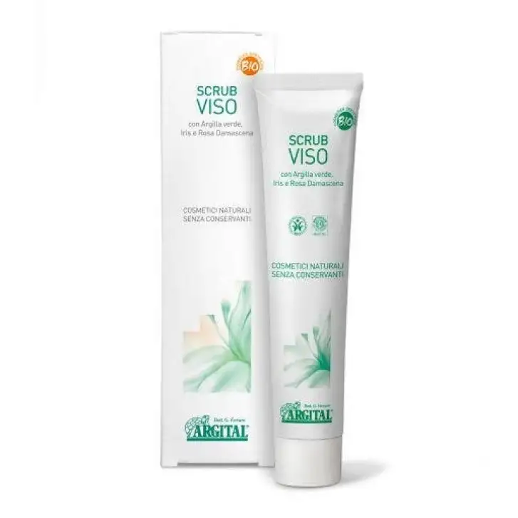 Argital Scrub Viso Maschera Naturale 75 ml - Argital