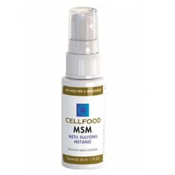 CELLFOOD MSM METIL SULFONIL METANO SOLUZIONE SALINA COLLOIDALE 30 ML