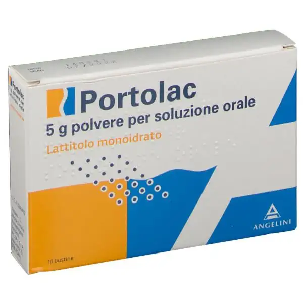 Angelini Portolac 5g Polvere Per Soluzione Orale 10 Bustine