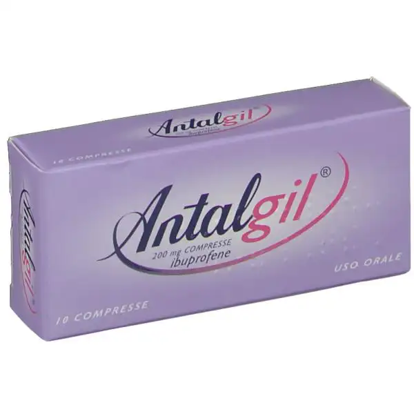 Johnson & Johnson Antalgil 200mg Ibuprofene 10 Compresse
