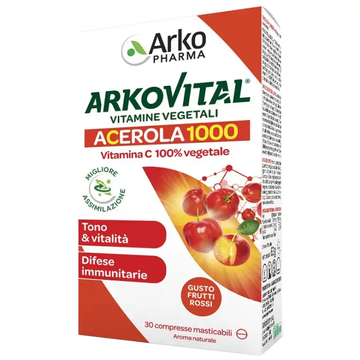ARKOVITAL ACEROLA 30CPR MASTICABILI