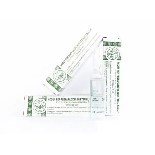 Acqua Per Preparazioni Iniettabili S.a.l.f. 5 Fiale Da 5ml