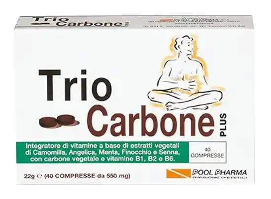 Triocarbone plus 40cpr