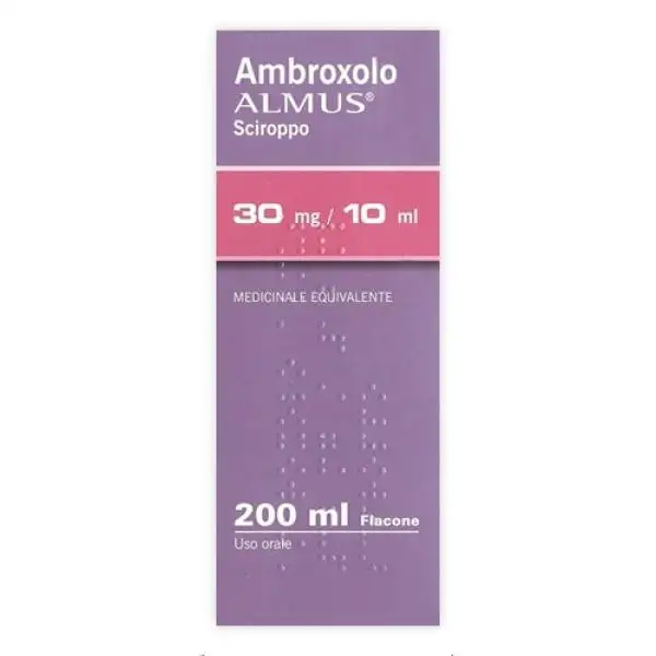 Ambroxolo Almus Sciroppo 30mg/10ml Flacone 200ml