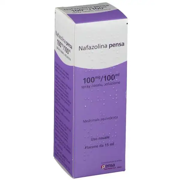 Nafazolina Pensa 1mg/ml Spray Nasale Decongestionante 15 ml