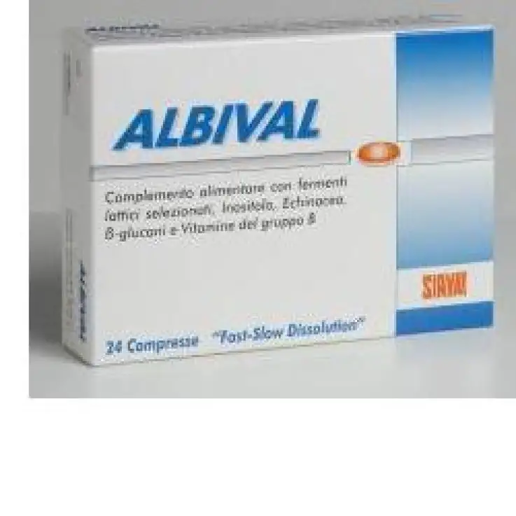 ALBIVAL PROBIOTICO 24 COMPRESSE