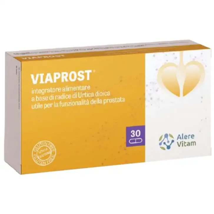 VIAPROST integratore 30 compresse  funzionalità e benessere della prostata