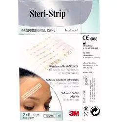Steri-strip cer 6x75mm 6pz