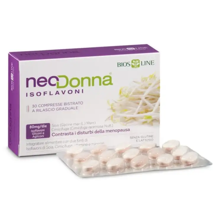 BIOSLINE NEODONNA ISOFLAVONI BISTRATO 30 COMPRESSE