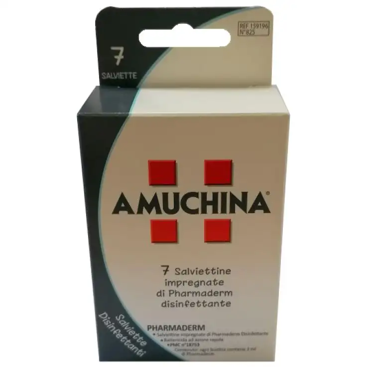 AMUCHINA SALVIETTE DISINFETTANTI 7 PEZZI