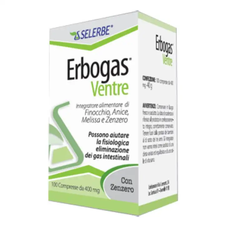 SELERBE ERBOGAS VENTRE 100CPR