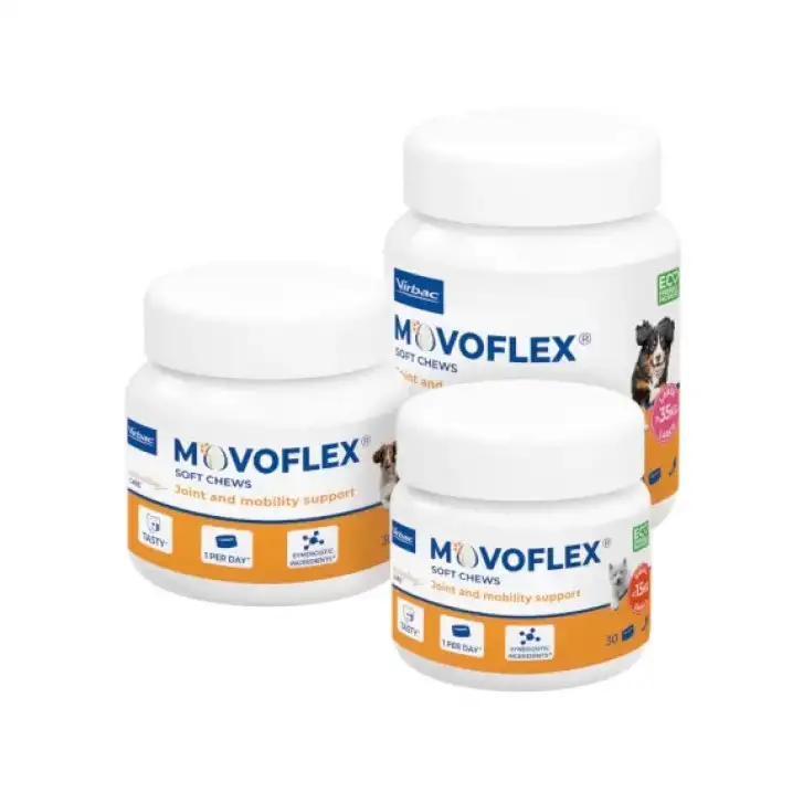 Movoflex L Integratore Articolare Cani Taglia Grande 30 Compresse Masticabili - Virbac