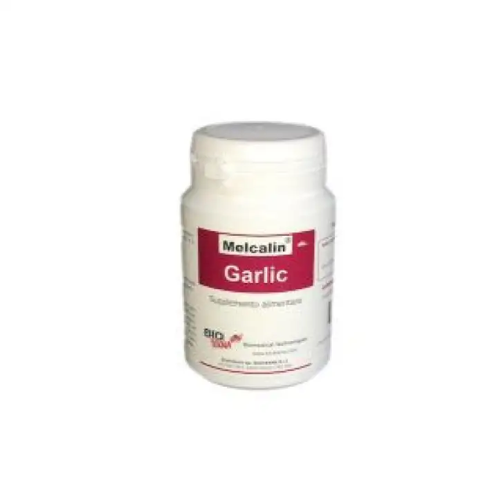 Melcalin Garlic Integratore Cardiovascolare con Aglio Orsino 84 Capsule - MELCALIN