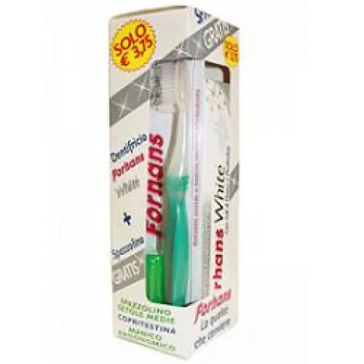 FORHANS DENTIF WHITE 75ML+ SPAZ.