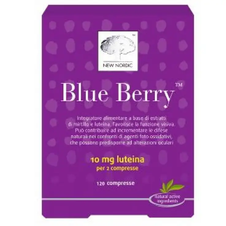BLUE BERRY 120 COMPRESSE