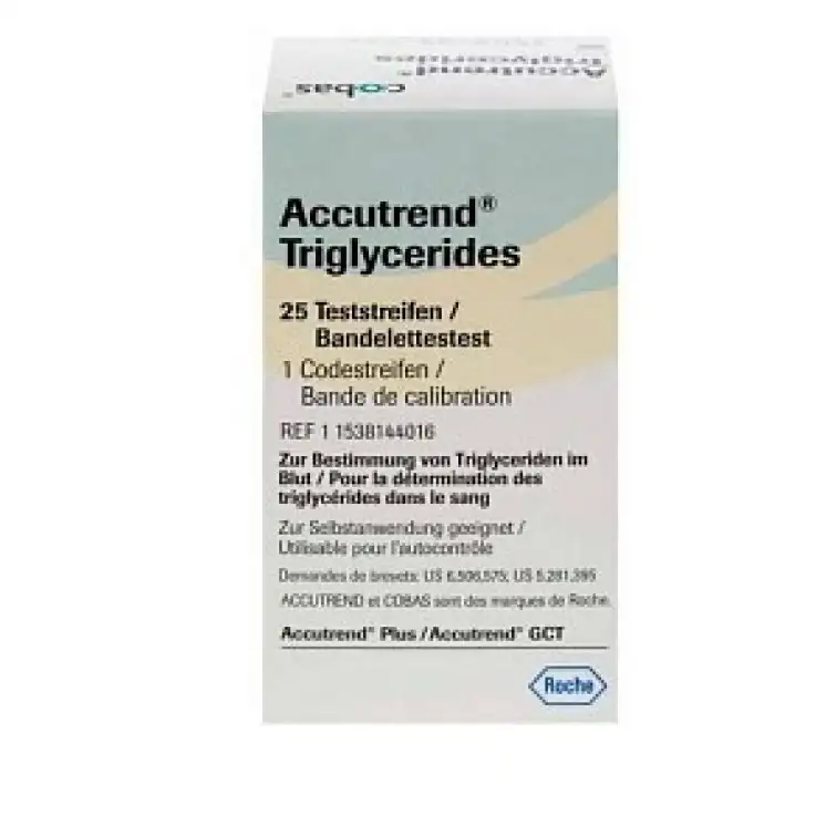 ACCUTREND TRIGLICERIDI 25 STRISC