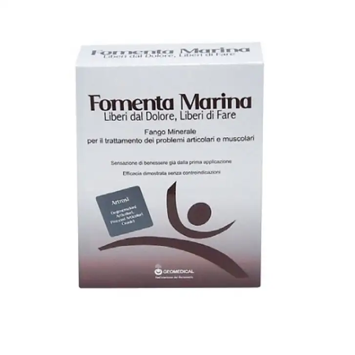ARTROSI fango minerale 5 bustine 150 gr FOMENTA MARINA