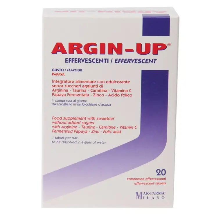 ARGIN UP 20 COMPRESSE EFFERVESCENTI