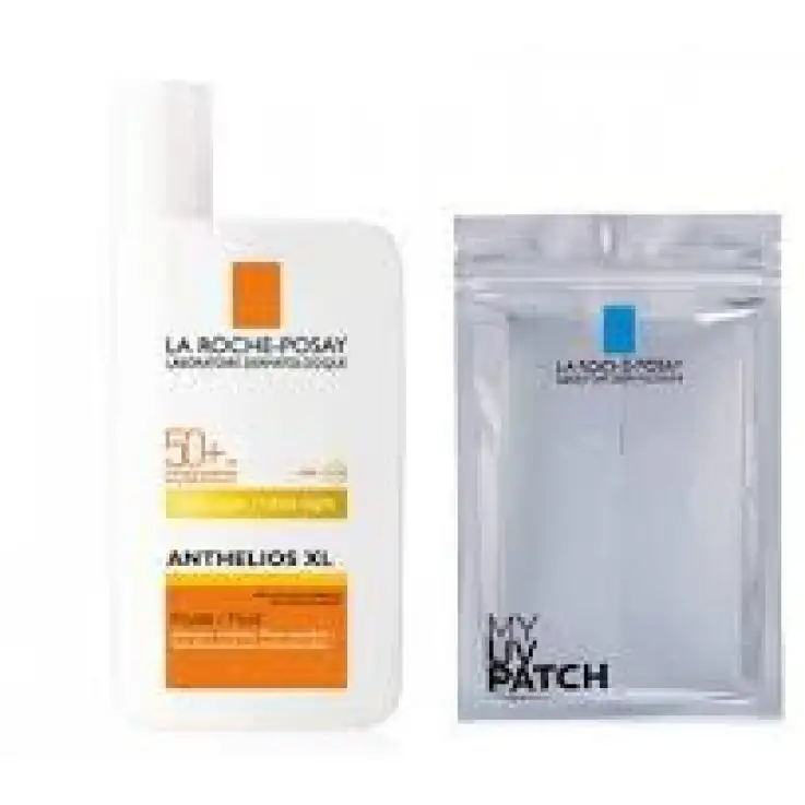 FLUIDO 50+ COLORATO CON PROFUMO + PROMO UV PATCH