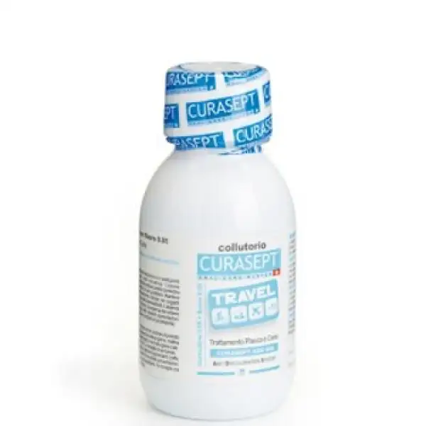 Coluttorio da Viaggio Curasept 0,05% Trattamento Placca Carie 100 ml
