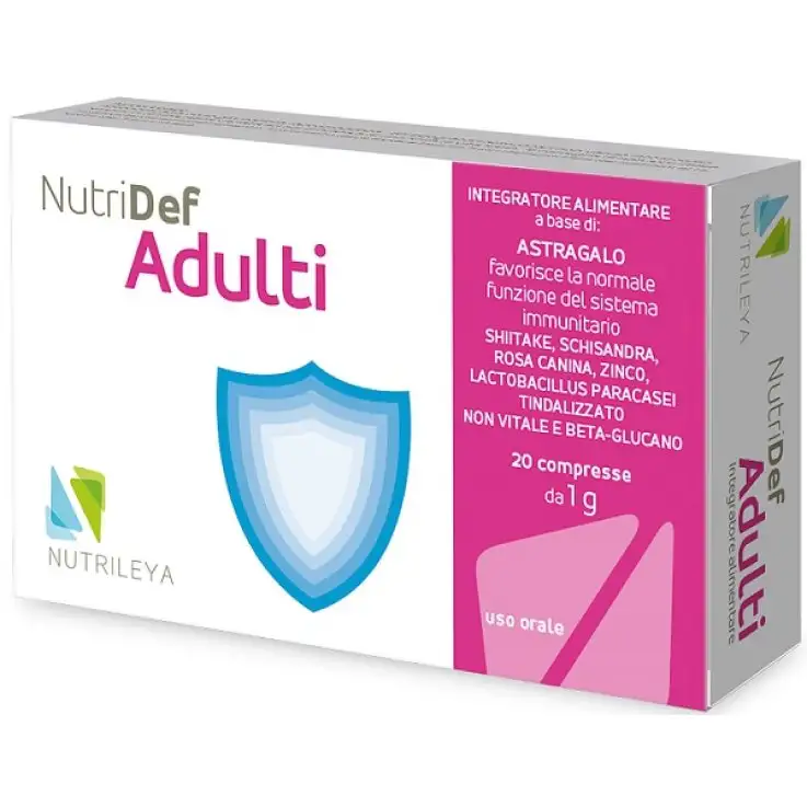 NUTRIDEF ADULTI 20 COMPRESSE