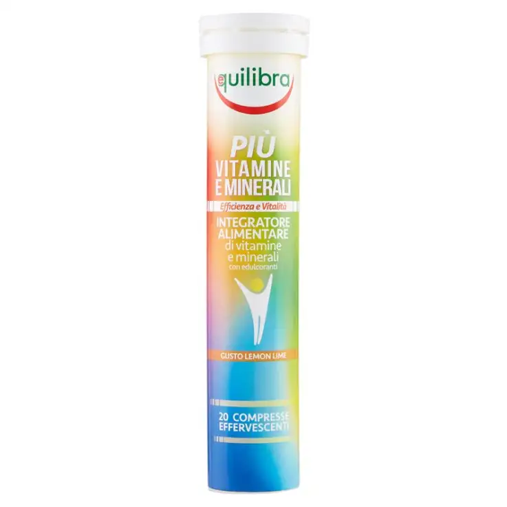 PIU' VITAMINE E MIN 20 COMPRESSE EFFERVESCENTI