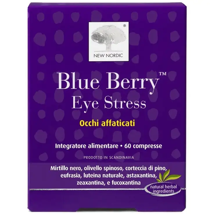 BLUE BERRY EYE STRESS OCCHI AFFATICATI 60 COMPRESSE
