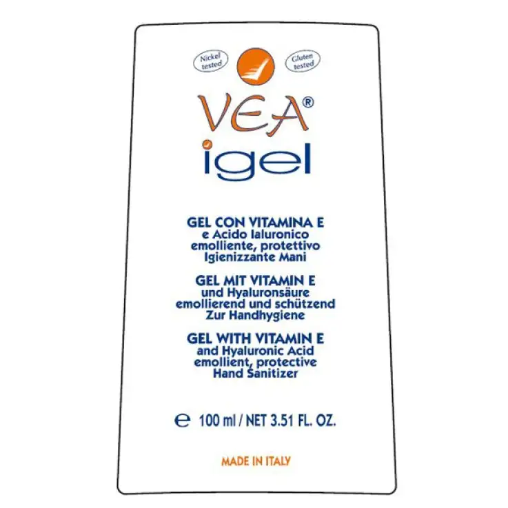 VEA IGEL GEL MANI IGIENIZZANTE VITAMINA E ACIDO IALURONICO 100 ML
