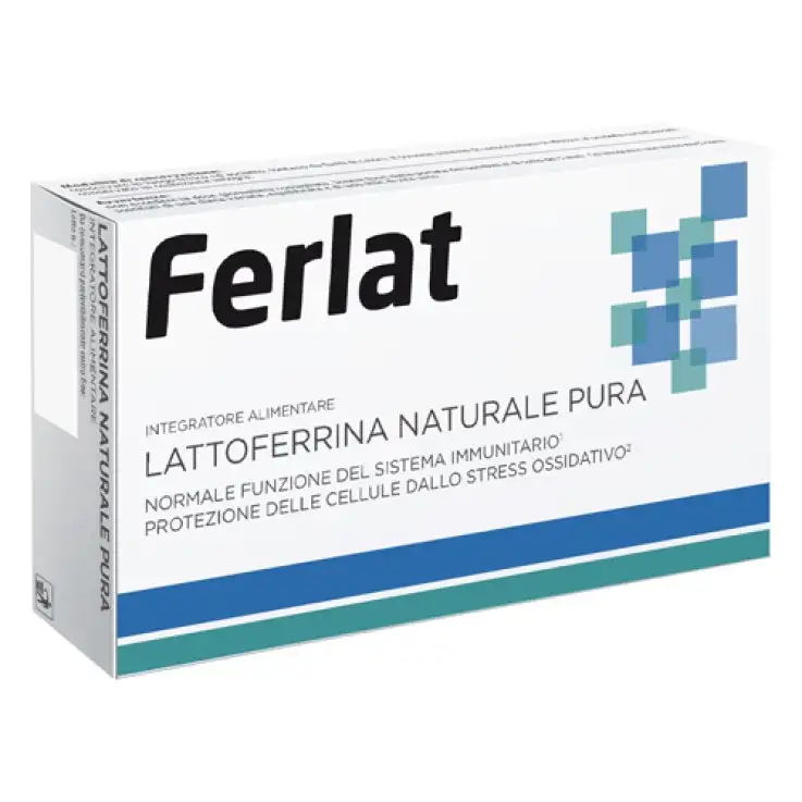 LATTOFERRINA NATURALE PURA 40 COMPRESSE FERLAT