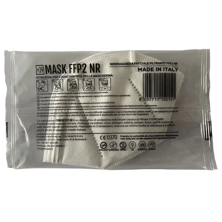 MASCHERINA FFP2 BIANCA 15PZ IT
