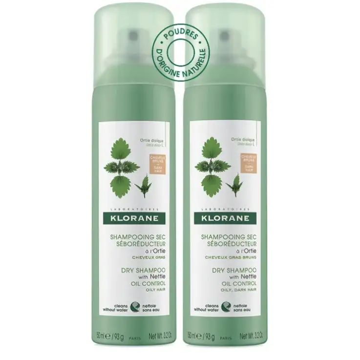 KLORANE DUO SHAMPOO SECCO ALL'ORTICA COL NP