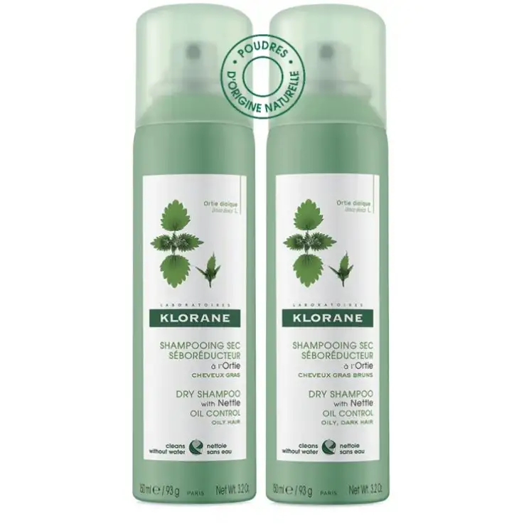 KLORANE DUO SHAMPOO SECCO ALL'ORTICA NP