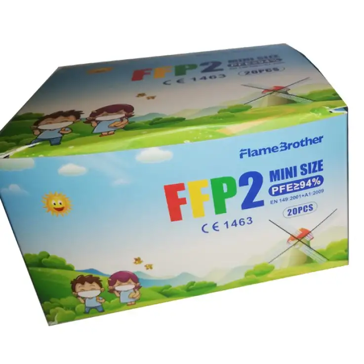 FLAME BROTHER MASCHERINA FFP2 MINI SIZE MODEL FB01 20 PEZZI