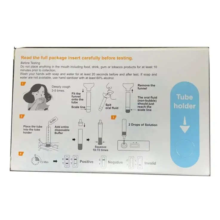 ALLTEST COVID-19 ANTIGEN RAPID TEST ORAL FLUID SELFTEST 1 PEZZO