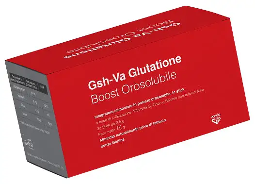 Gsh va glutatione boost 30 stick orosolubili