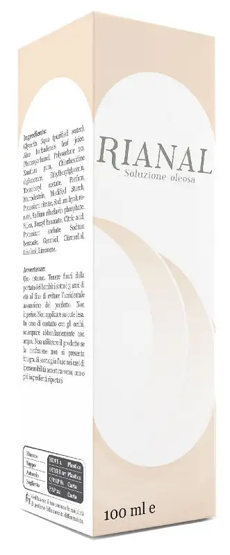 RIANAL SOLUZIONE ANALE OLEOSA 100ML