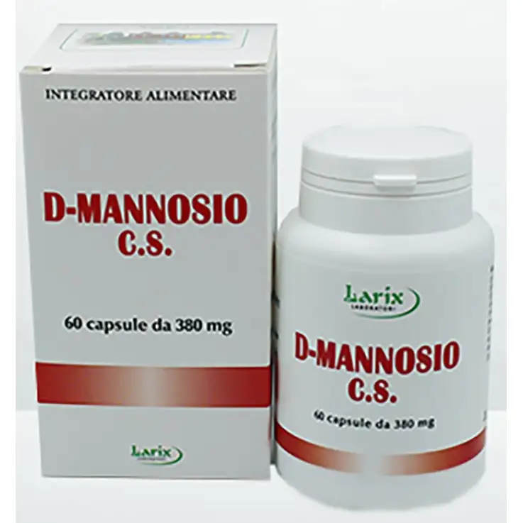 D-MANNOSIO 380MG 60CPS LARIX